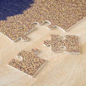 砂浜 ジグソーパズル (側面)