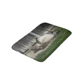 砂浴びロバ バスマット (アングル)