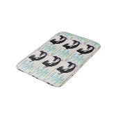 砂海人魚の模様 バスマット (アングル)