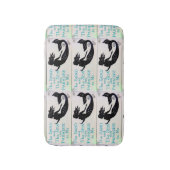 砂海人魚の模様 バスマット (正面縦)