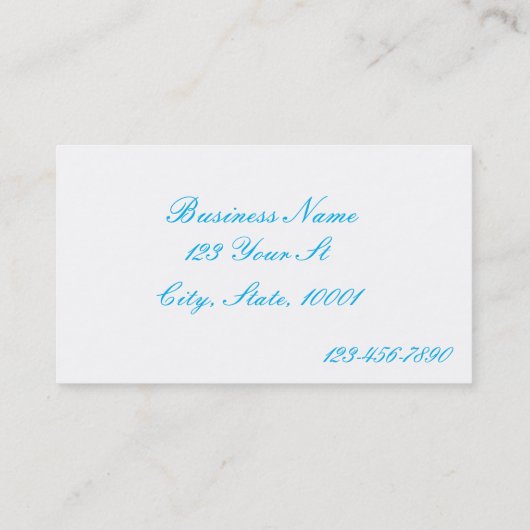 砂海人魚名刺3 名刺 (裏面)