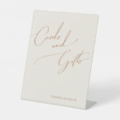 砂漠お洒落 | Beigeカードとギフト 台座サイン (正面)