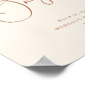 砂漠お洒落 | Beige Oh Snapハッシュタグ ポスター (角)