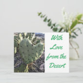 砂漠からの愛のグリーティングカード カード (スタンド正面)