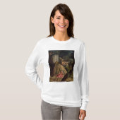 砂漠でめい想するSt Jerome 1506年 Tシャツ (正面フル)