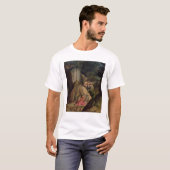 砂漠でめい想するSt Jerome 1506年 Tシャツ (正面フル)