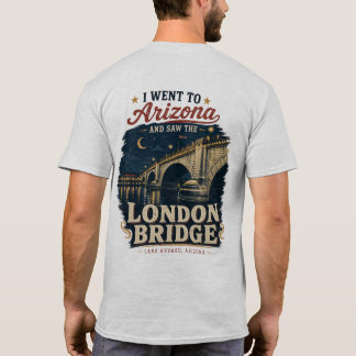 砂漠でロンドン橋を発見 Tシャツ