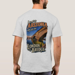 砂漠でロンドン橋を発見 Tシャツ