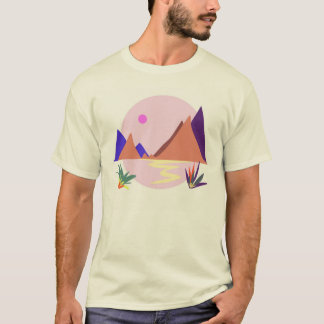 砂漠で Tシャツ