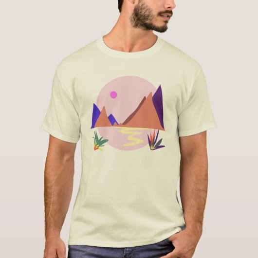 砂漠で Tシャツ (正面)