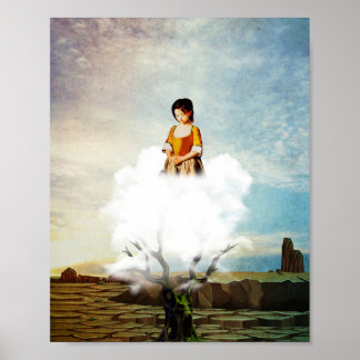 砂漠に一人で ポスター