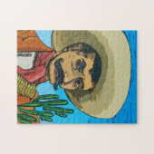 砂漠に捨て鉢 ジグソーパズル (横)