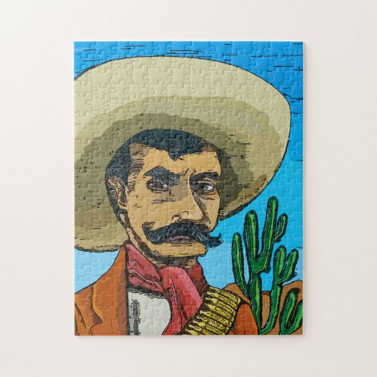 砂漠に捨て鉢 ジグソーパズル (縦)