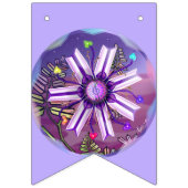 砂漠に生える花 バンティングフラッグ (第2の旗)