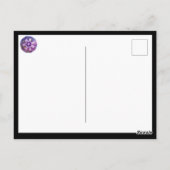 砂漠のはがきに花 ポストカード (裏面)