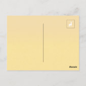 砂漠のはがき ポストカード (裏面)