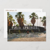 砂漠のはがき#1の挨拶 ポストカード (正面/裏面)