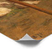 砂漠のアラブ人， 1871 ポスター (角)