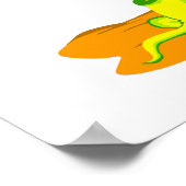 砂漠のイグアナ ポスター (角)