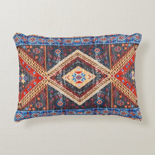 砂漠のエコー：南西ボホ伝統 アクセントクッション (正面)