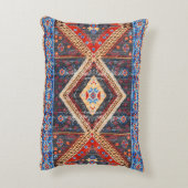 砂漠のエコー：南西ボホ伝統 アクセントクッション (裏面(縦))