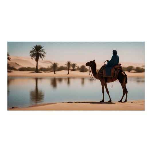 砂漠のオアシス ポスター (正面)