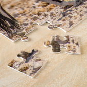 砂漠のオリックス ジグソーパズル (側面)