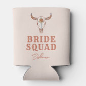 砂漠のカウガール ラスト ロデオ ブライド スクワッド 缶クーラー (裏面)