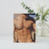 砂漠のカウボーイ ポストカード (スタンド正面)