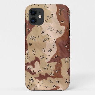 砂漠のカムフラージュ iPhone 11 ケース