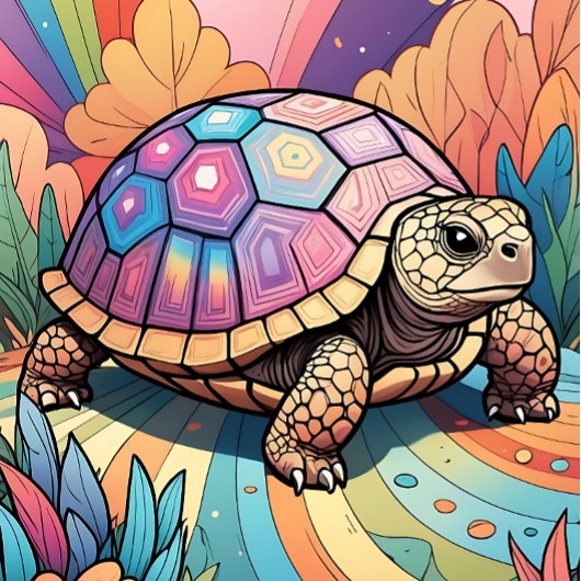 砂漠のカメ:荒野の守護者 Tシャツ