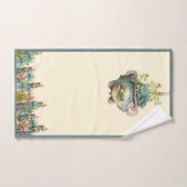 砂漠のガーデンサボータオルSにサボテン バスタオルセット (ハンドタオル)