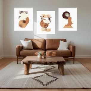 砂漠のキャンバスアートでカウボーイブーツ キャンバスプリント