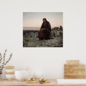 砂漠のキリスト ポスター (キッチン)