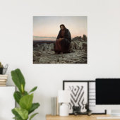 砂漠のキリスト ポスター (ホームオフィス)