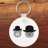 砂漠のクマ キーホルダー (正面)