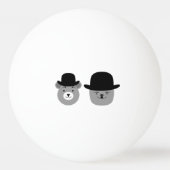 砂漠のクマ 卓球ボール (正面)