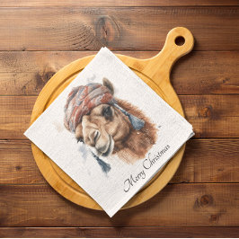 砂漠のクリスマスの喜びカスタム、 スタンダードカクテルナプキン