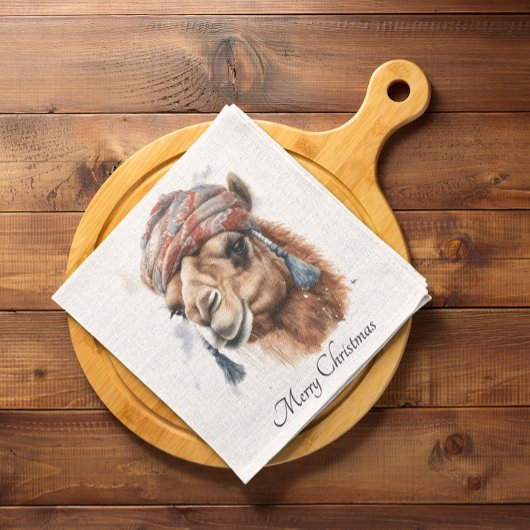 砂漠のクリスマスの喜びカスタム、 スタンダードカクテルナプキン