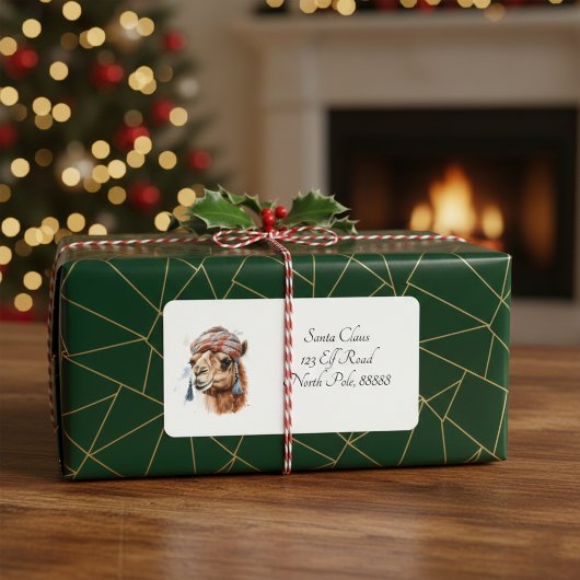 砂漠のクリスマスの喜びカスタム、 ラベル