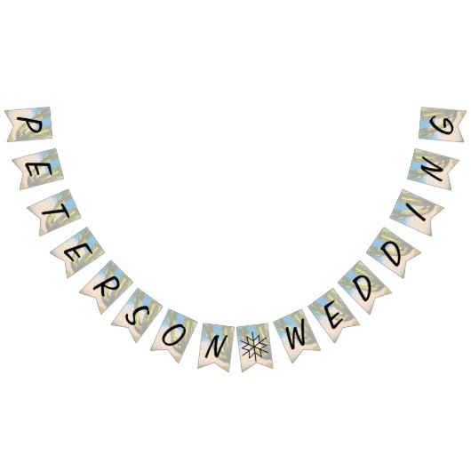 砂漠のサグアーロサボス結婚のリハーサルディナー バンティングフラッグ (全)