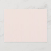 砂漠のサボテンの葉水彩結婚式 エンクロージャーカード (裏面)