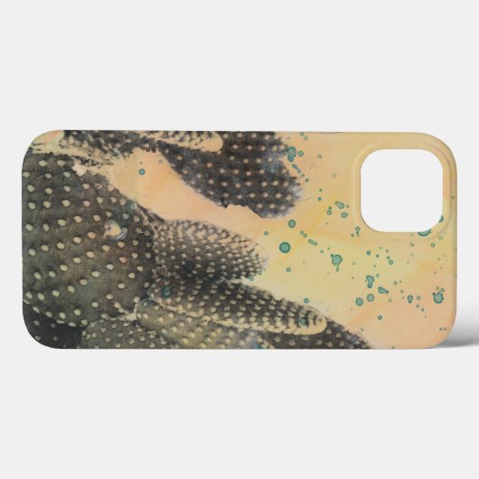 砂漠のサボテン |緑の（ばちゃばちゃ）跳ねる Case-Mate iPhoneケース (裏面 (横))