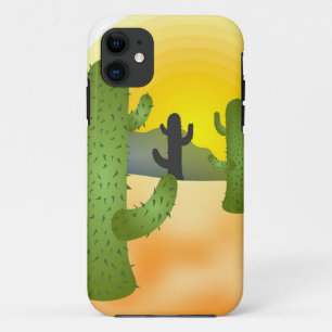 砂漠のサボテン iPhone 11 ケース
