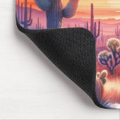 砂漠のサンセットグローウォーターの色の南西 マウスパッド (コーナー)