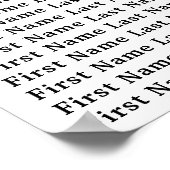 砂漠のサンセットグロー水結婚色の座席 ポスター (角)