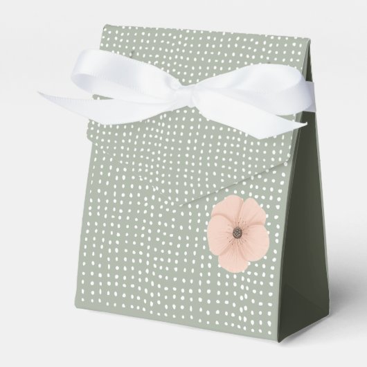 砂漠のシックな赤ちゃんシャワー フェイバーボックス (正面サイド)