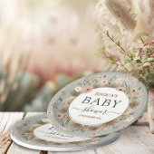 砂漠のシックな赤ちゃんシャワー ペーパープレート
