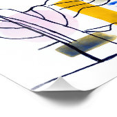 砂漠のシーンの水の色+インク フォトプリント            (角)