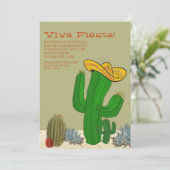 砂漠のシーン招待状 招待状 (スタンド正面)